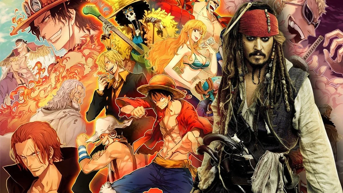 Эйитиро Ода, создатель «One Piece», вручил Джонни Деппу артворк из «Пиратов Карибского моря»